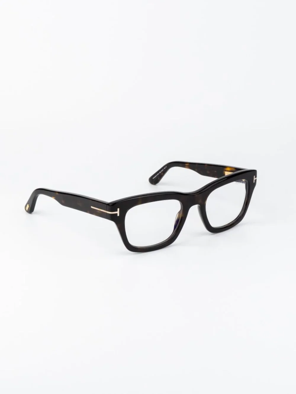 Tom Ford Women Eyeglasses Havana Square FT6036-B 052 NEW AUTHENTIC